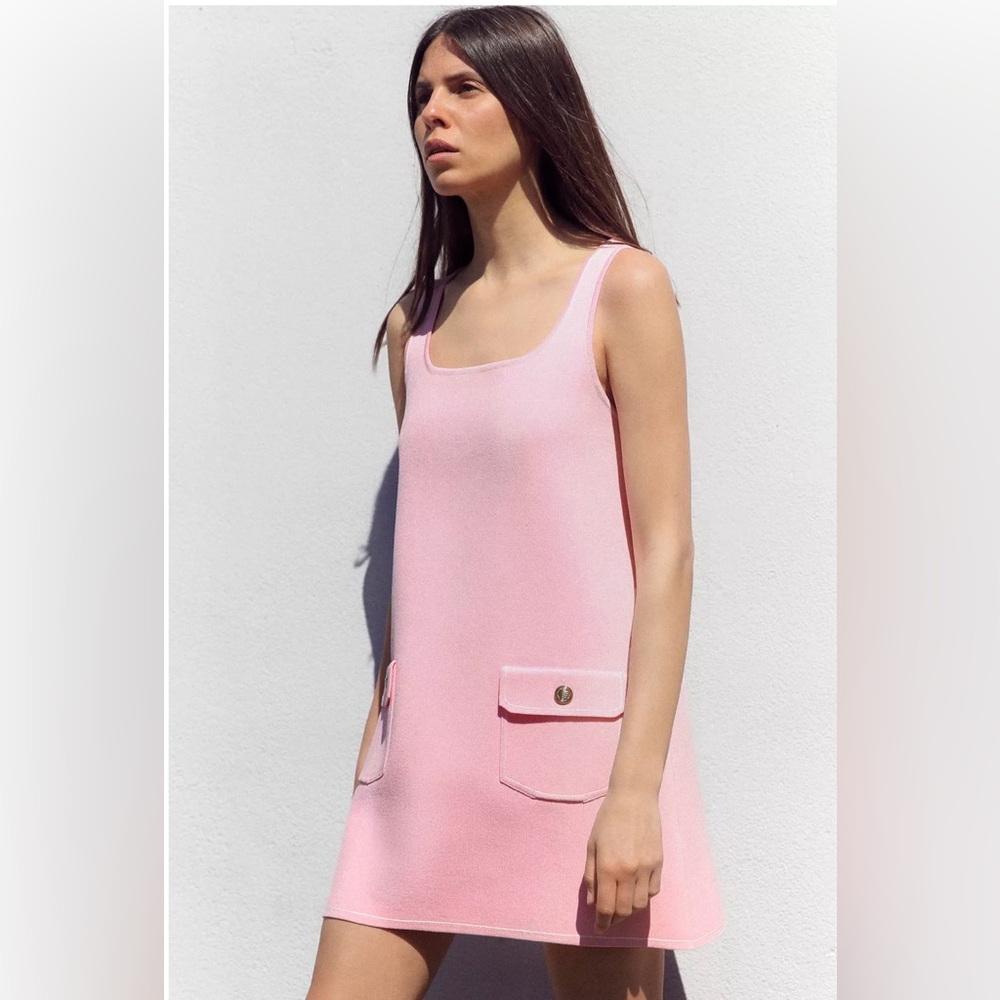 Zara Knit Mini Dress